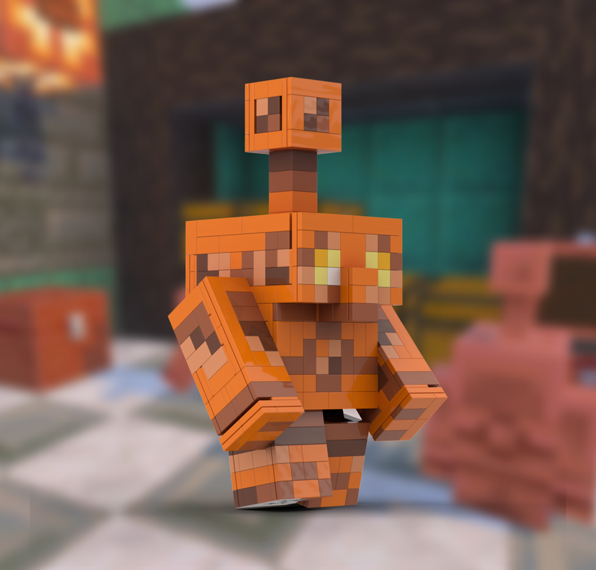 LEGO Minecraft Copper Golem MOC - 708pcs NEW