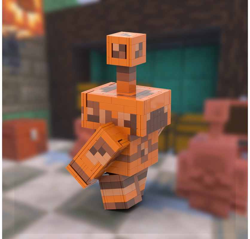 LEGO Minecraft Copper Golem MOC - 708pcs NEW