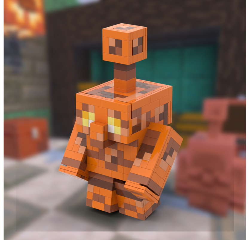 LEGO Minecraft Copper Golem MOC - 708pcs NEW
