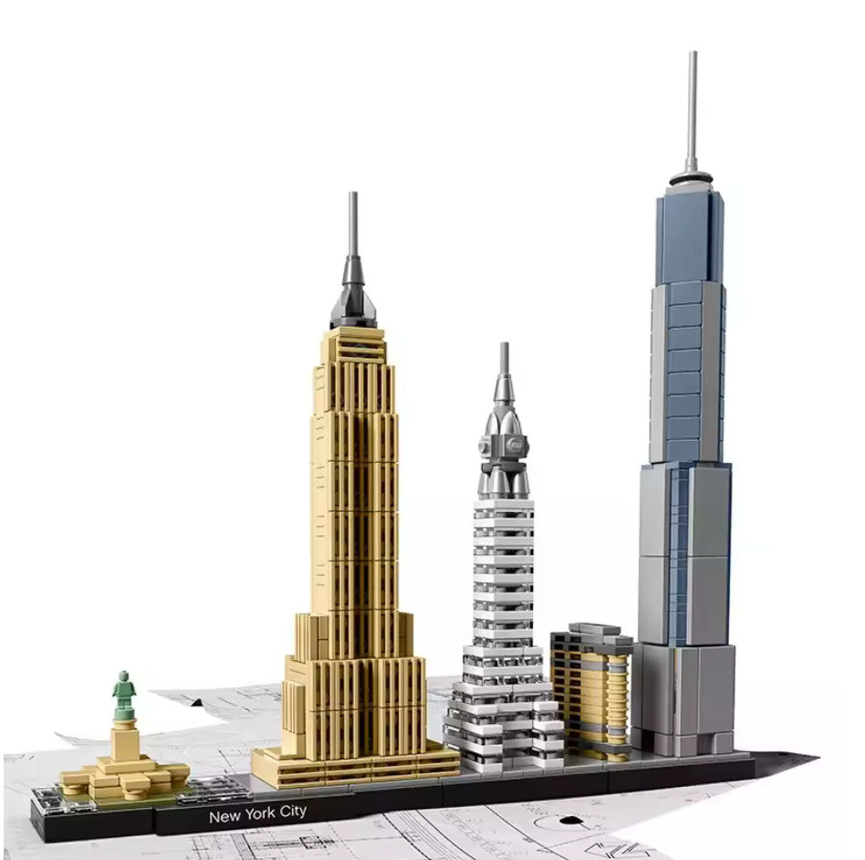 ARCHITECTURE: New York City Skyline (598 Pieces)