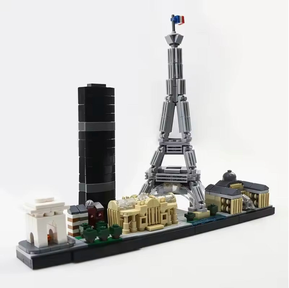 ARCHITECTURE: Paris Skyline (649 Pieces)